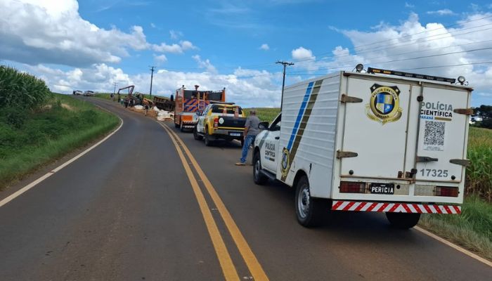 Pinhão - Jovem morre em acidente na PR-159